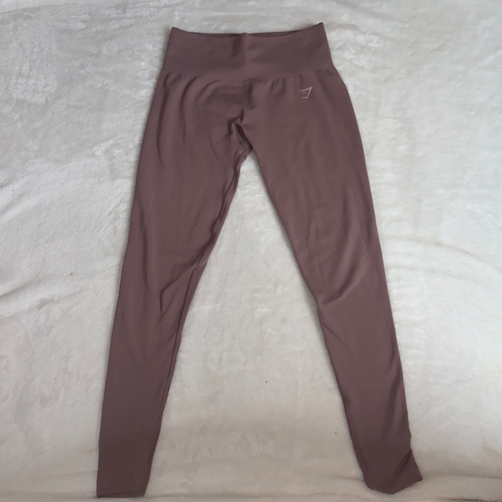 Gymshark Dusty Pink/Mauve Workout Leggings Size S